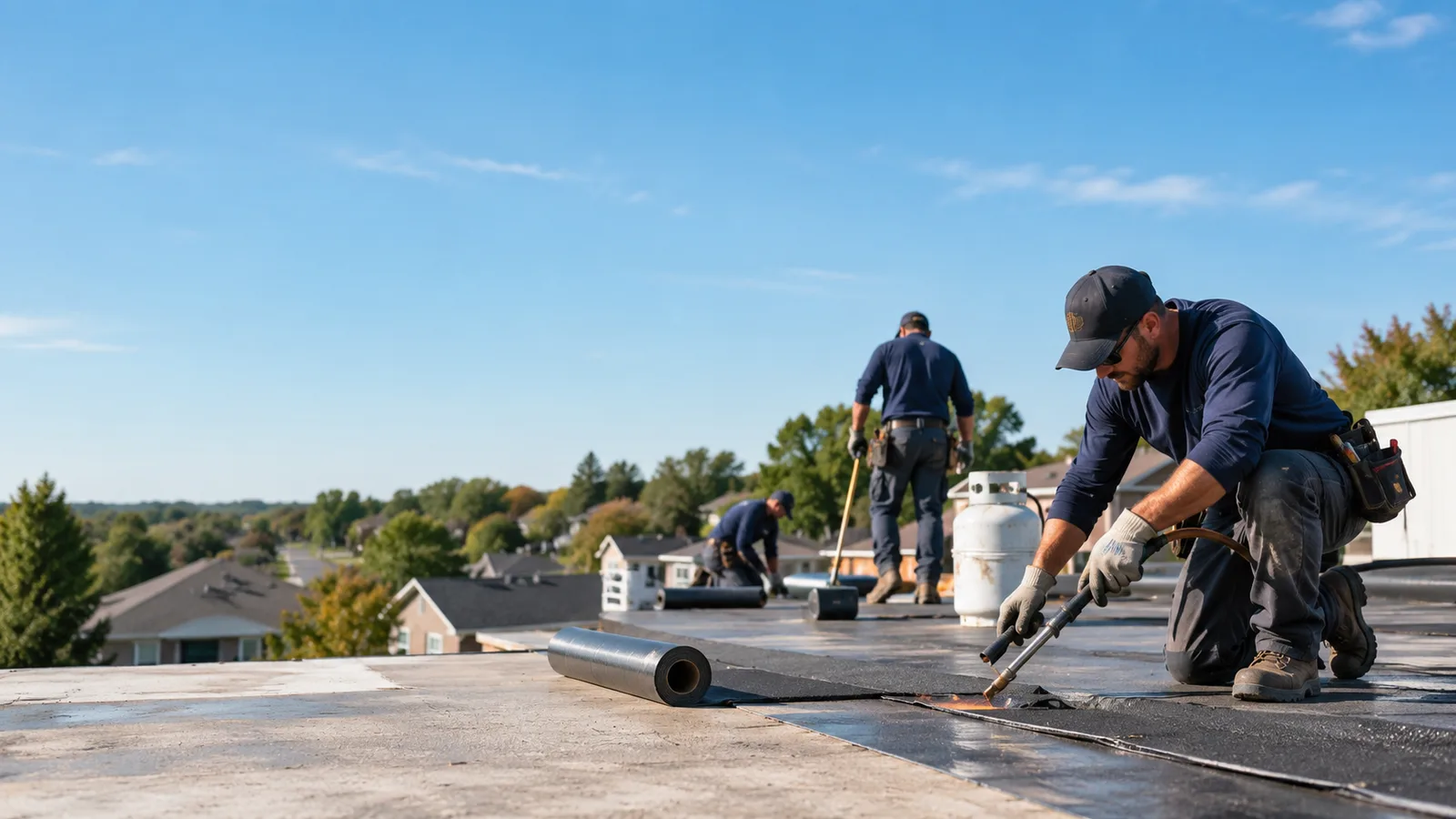 Flat Roof Leak Repair providers in Kopperl, TX